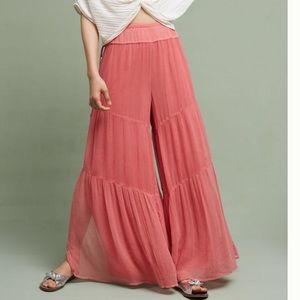 Anthropologie Elevenses Rockport Beach Mediu Pants